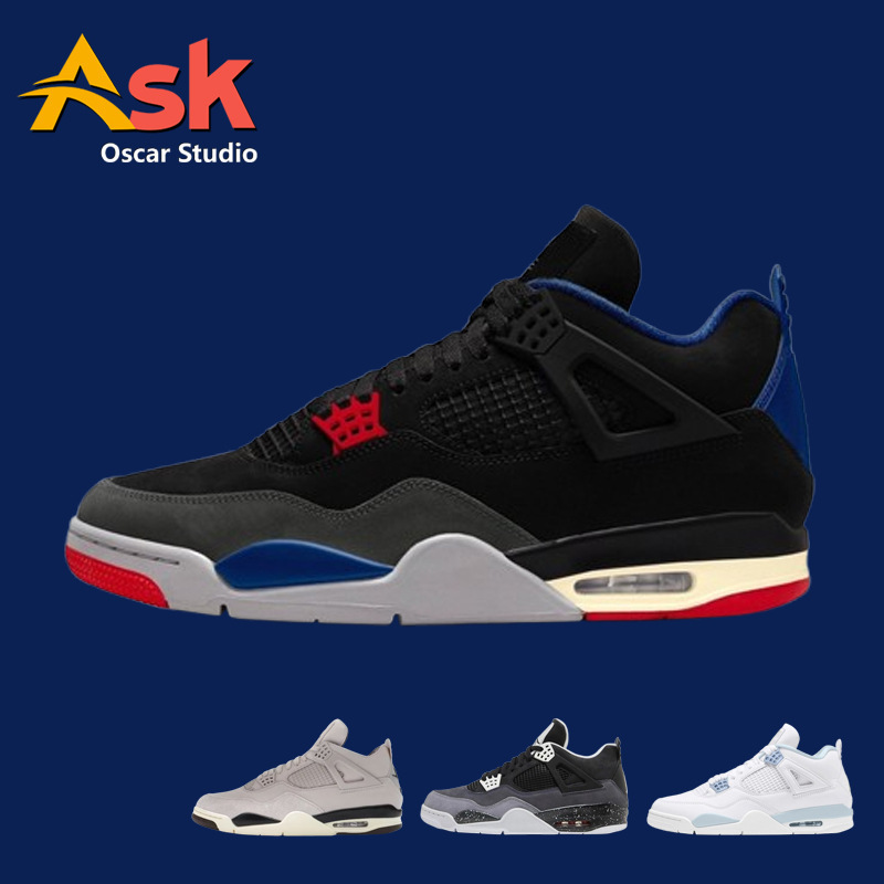 Men Women 4S Iv Basketball Shoes Sport Trainer Sneaker 36-47