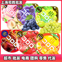 UHA悠哈酷露露网红软糖52g袋装芒果桃子白葡萄草莓水果汁软糖