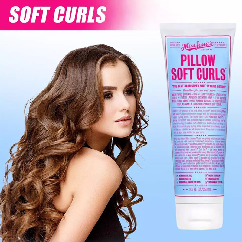 クロスボーダーsofthair cream柔らかいヘアクリームふわふわした自然なしなやかなカールセットの化粧水