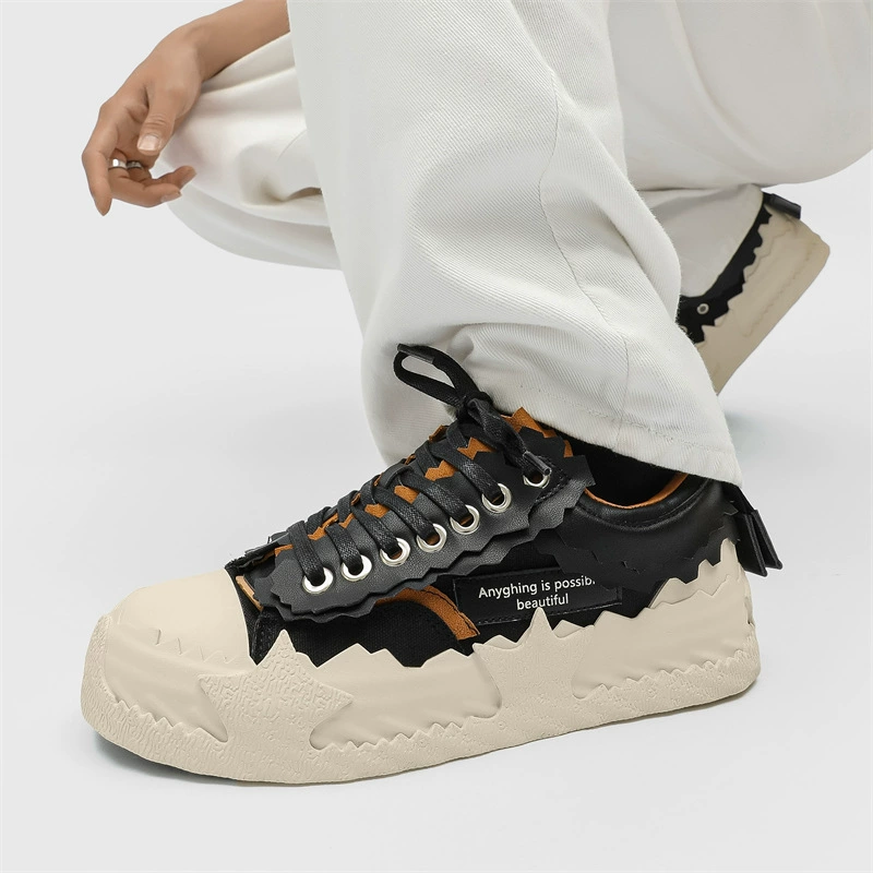 Низкие кроссовки 2025 новые мужские летние нишевые кроссовки в стиле яичной скорлупы модные трендовые мужские кроссовки