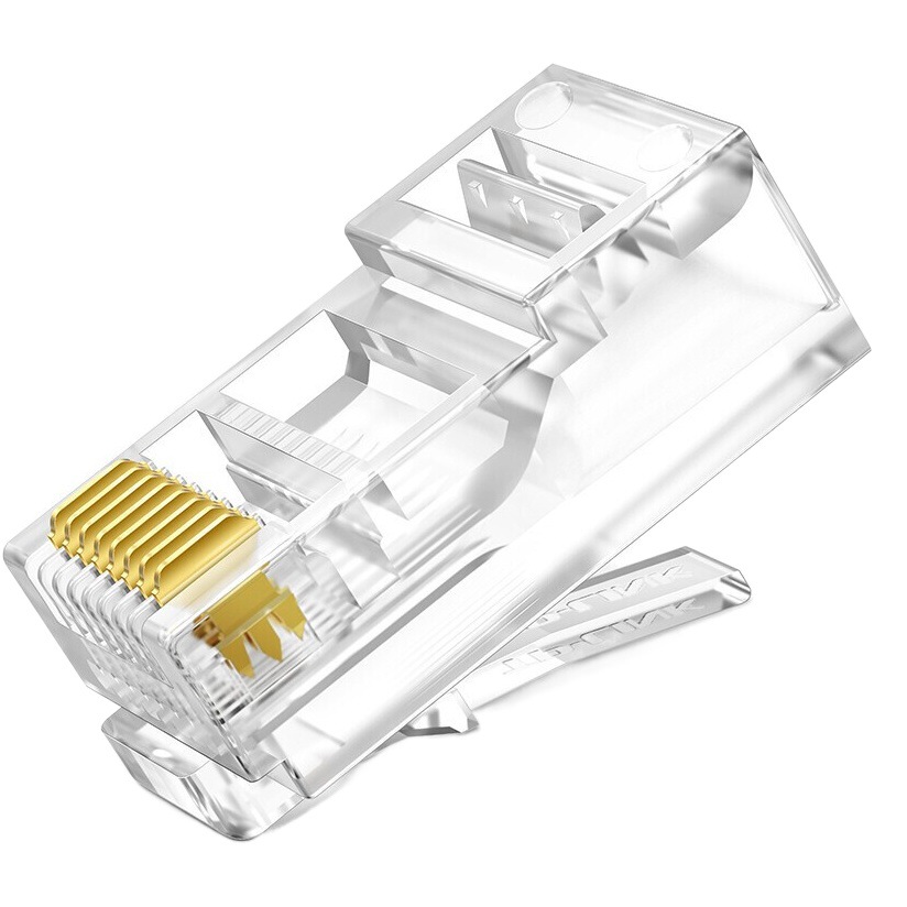 TP-LINK de red RJ45 sin blindaje traje de cabeza de cristal Super Five Crystal Head [50 piezas por paquete]
