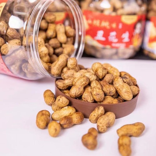 Zixia Sister Braised Peanuts 380g Pecan Flavored Ugly Peanut Nuts Roasted Seeds Office Snacks