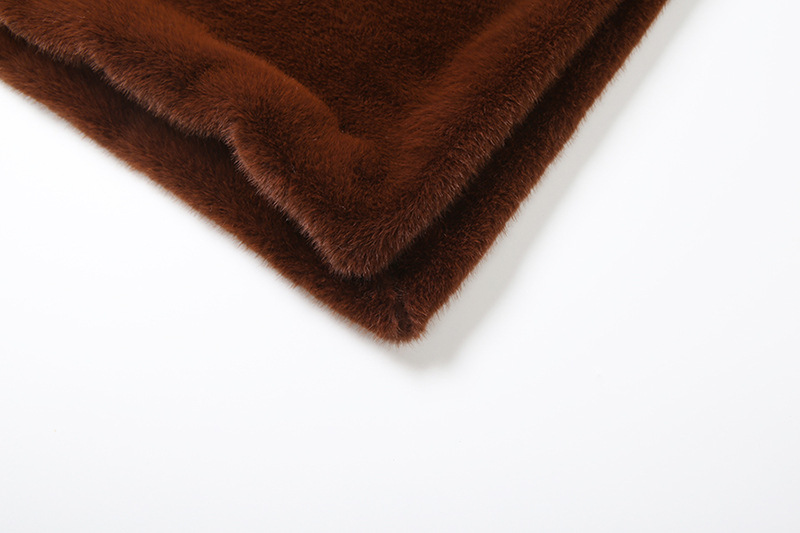 2026 Autumn New Women's Fashion European And American Style Solid Color High Neck Furry Vest Sleeveless Waistcoat Top_ecoleips.com