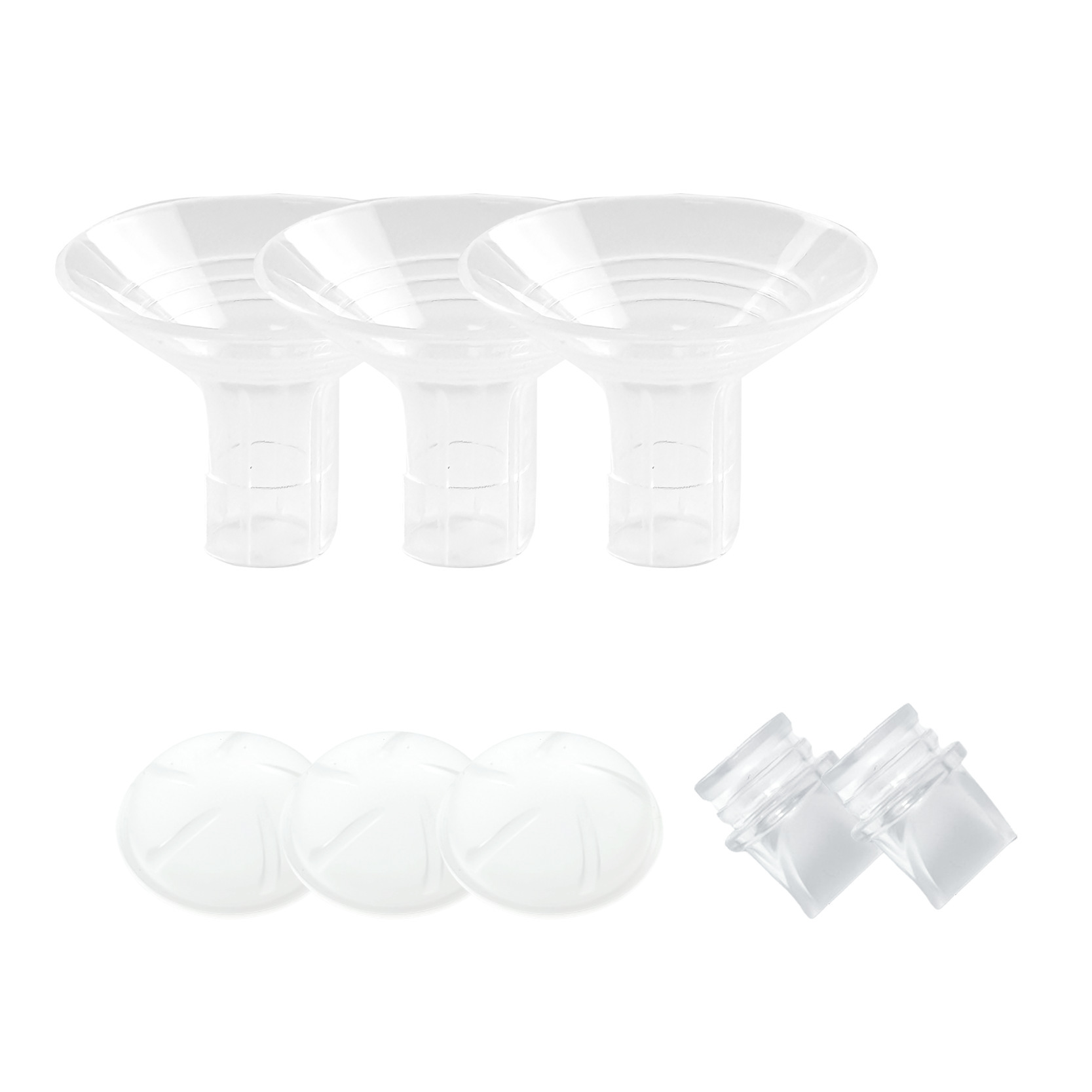 24-27-30mm horn cover + 3 cylinders + 2 duckbill valve sets