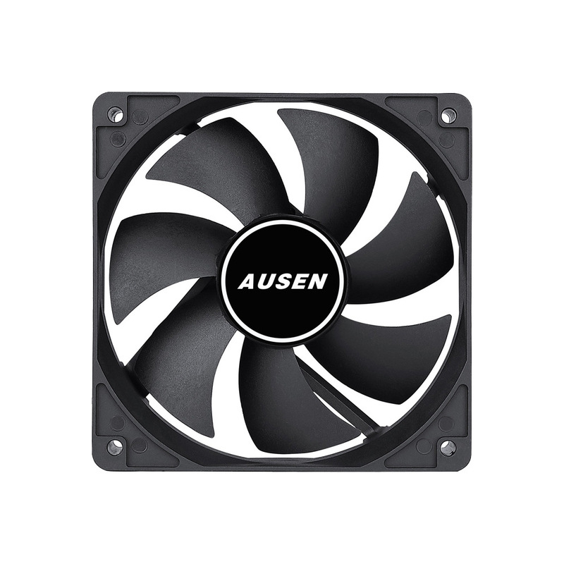AUSEN デスクトップコンピュータケースファン 12 センチメートル大型 4pin マットファン 12025 冷却サイレントファン|undefined