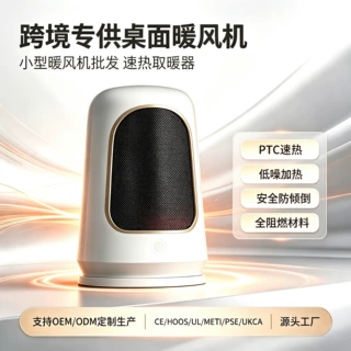 跨境暖风机新款桌面取暖器家用小型速热暖风机跨境爆款