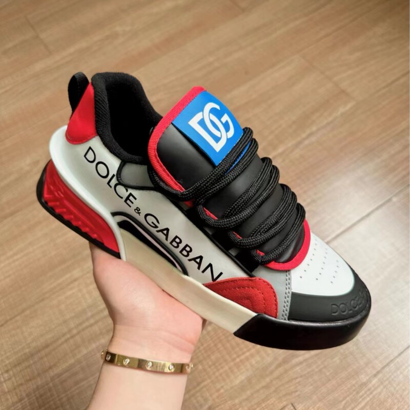 Dolce&Gabbana Sneakers, Dg Shoes, Trendy Shoes, Casual Sports Shoes, Genuine Leather White Shoes, Minimum Order Quantity 12 Pairs Dolce&Gabbana Sneakers, Dg Shoes, Trendy Shoes, Casual Sports Shoes, Genuine Leather White Shoes, Minimum Order Quantity 12 Pairs