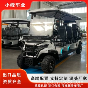 4 Sıra 8 Yerlik Elektrikli Golf Karqo, Otel, Golf Meydançası, Dörd Təkərli Şattl