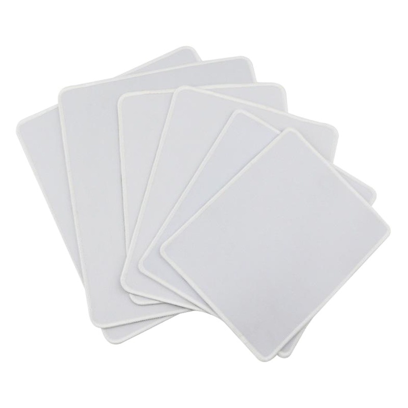 Alfombrilla de ratón de publicidad alfombrilla de ratón al por mayor en blanco alfombrilla de ratón bloqueo impermeable alfombrilla de ratón de transferencia térmica