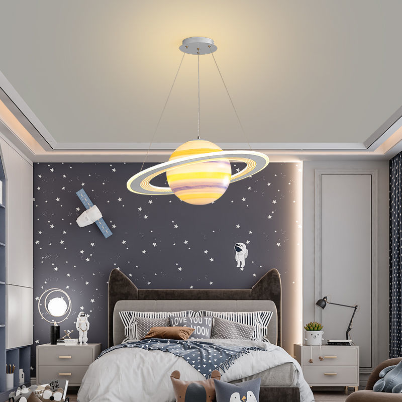 Planeta de lámparas para niños, lámparas de la habitación de niños, tierra vagabundo, habitación de niñas, espacio estrella, lámparas en línea