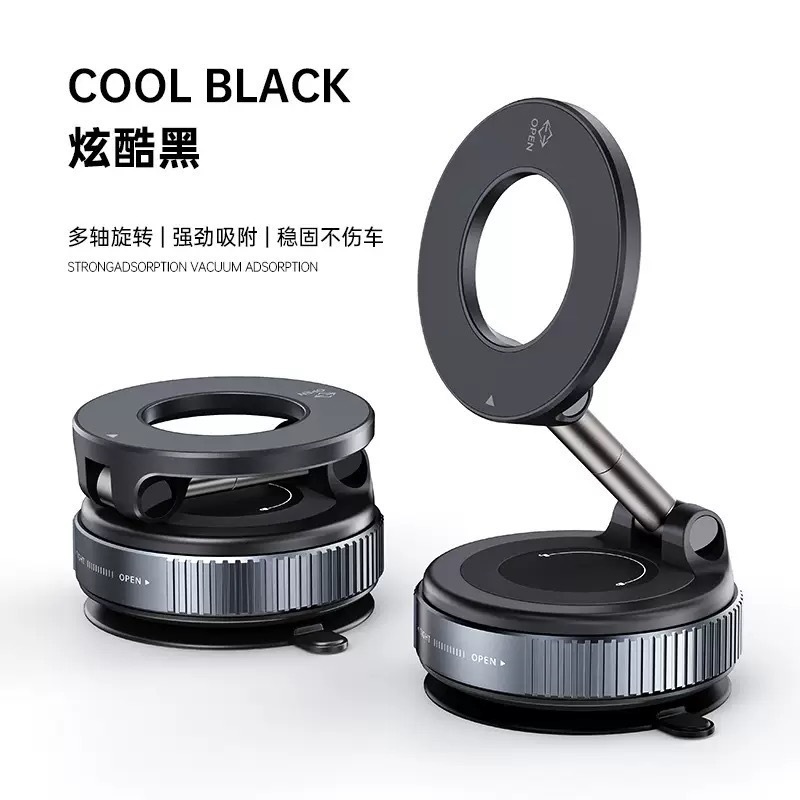 外国貿易真空吸盤磁気吸引 360 回転折りたたみホルダー携帯電話クロスボーダー新しい車の携帯電話ホルダー|undefined