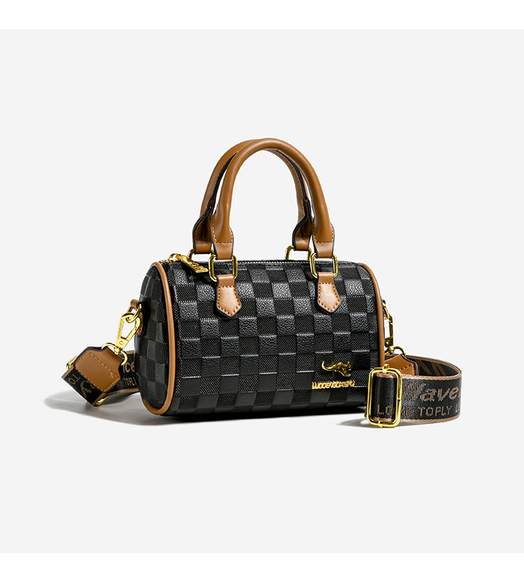 Women's Bag 2023 Autumn/Winter New Fashion Embossed Pillow Bag Boston Broadband Women's Bag Single Shoulder Crossbody Bag_voghion.com