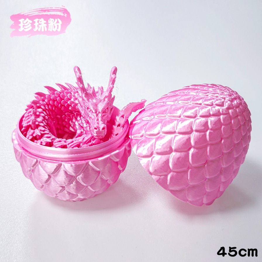 Adorno de Dragón Chino en Impresión 3D de PLA Articulado para Decoración y Regalo