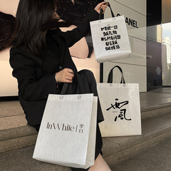 不織布服装店環境保護高級手提げレジ袋ギフトバッグ婦人服包装袋卸売り