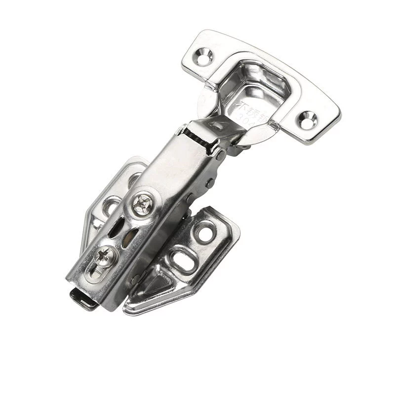 Winotte [thickened 1.5 stainless steel 304 shock-absorbing hinge for cabinets and wardrobes, silent damping hinge wholesale]