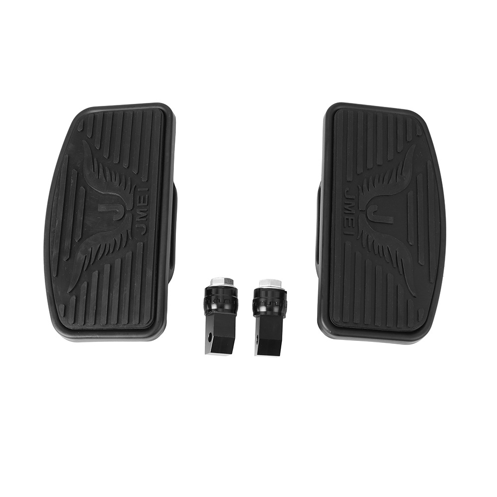 Motorcycle accessories: Universal front and rear footrests for the Honda CB300R, suitable for modification