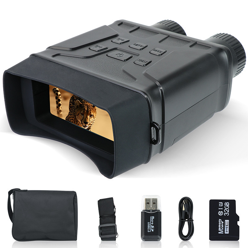 跨境红外夜视仪户外变高倍望远镜带屏全黑夜视望远镜拍照录像夜视