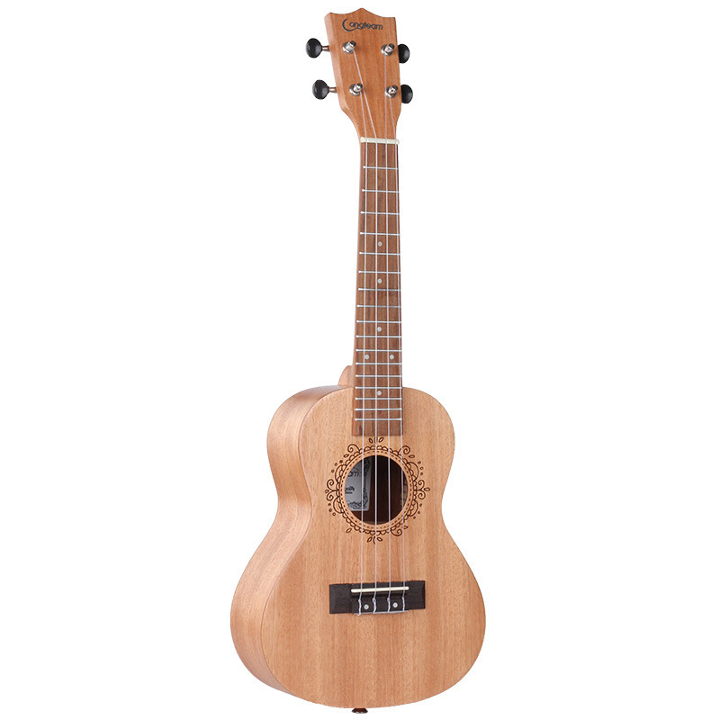23 24寸桃花心木尤克里里奥古曼乌克丽丽四弦琴小吉他ukulele|undefined