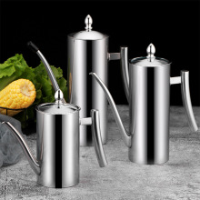 304不锈钢油壶厨房家用酱油瓶香油瓶防漏控油醋壶大容量油罐油壶