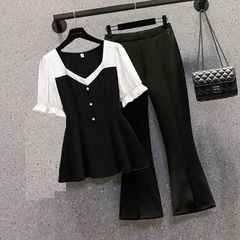 大きいサイズの婦人服のスーツは太っています。
