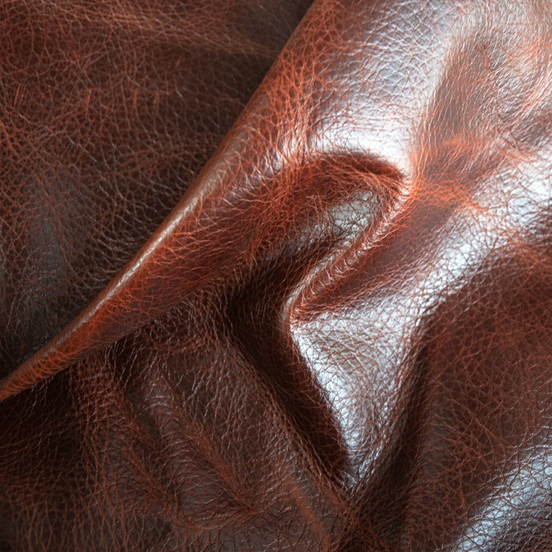 特价销售库存西部风格 怀旧荔枝纹1.6-2.0黄牛头层疯马油皮