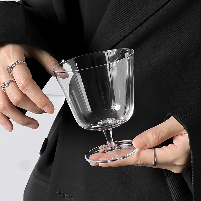 Transparentes Cocktailglas Für Eiskaffee Und Kaltgetränke_voghion.com