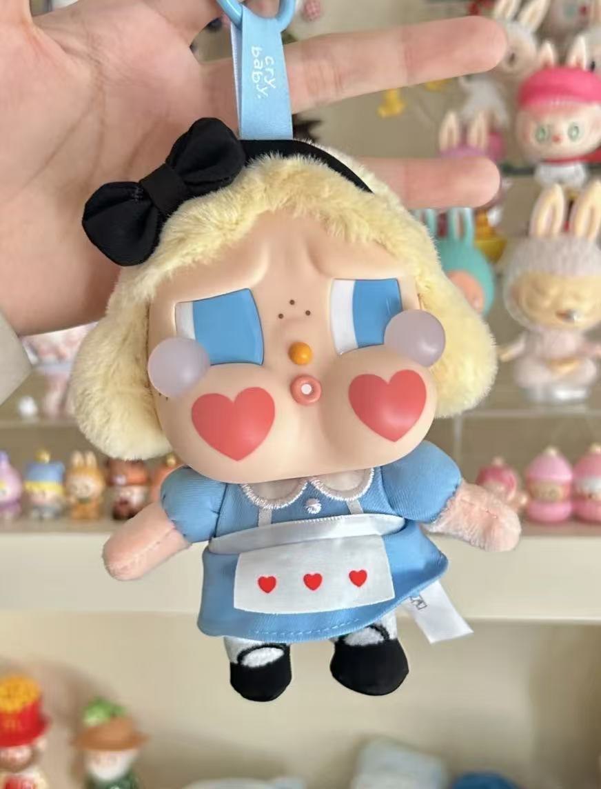 在庫あり CRY BABY クライベイビーシリーズ ランニングマート ビニールぬいぐるみ ラブブ 子供用 おしゃれ ブラインドボックス 人形 カントリー