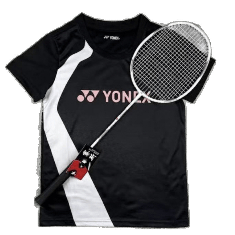 2025 新 yy 競技バドミントンユニフォーム男性と女性の競技ユニフォームスーツ速乾性通気性トレーニング半袖スーツカップル|undefined
