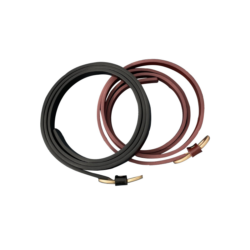 Cinturón fino de las nuevas mujeres camisa de vestir de la moda de las mujeres todo-fósforo Punch-libre pu pequeño cinturón estilo coreano pantalones cinturón color sólido