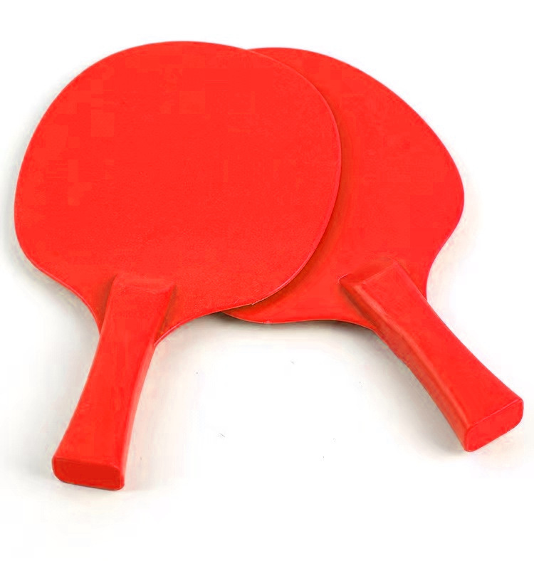[Ventas directas de fábrica] raqueta de tenis de mesa raqueta de entrenamiento engrosada de plástico raqueta de tenis de mesa