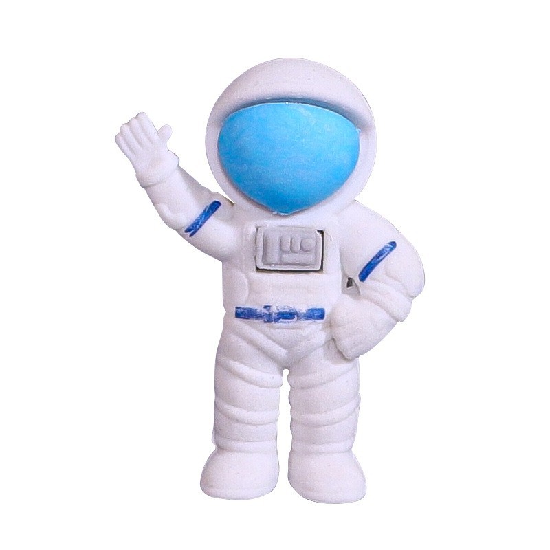 Astronauta astronauta estilo goma nueva goma tridimensional desmontable juguetes de regalo navideño para niños ceremonia de apertura