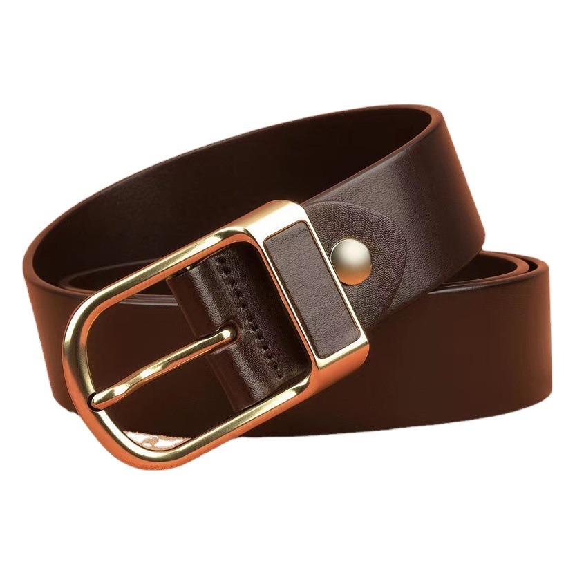 Retro hebilla cinturón moda hombres de negocios casual traje pantalones vaqueros cinturón 2022 popular entrega de una sola pieza