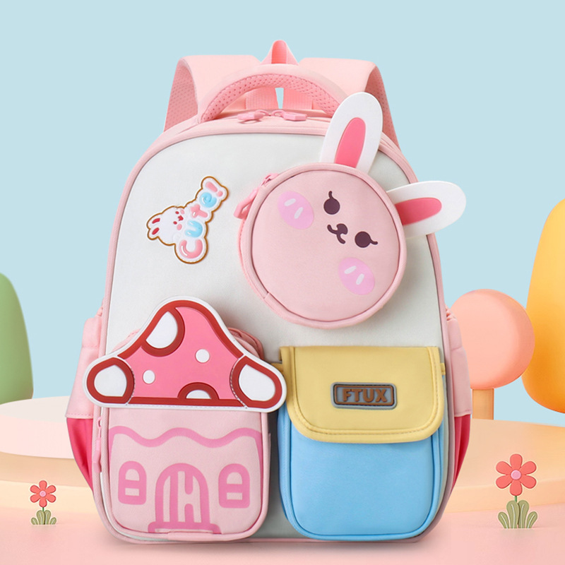 Nuevas mochilas de dibujos animados lindas mochilas para estudiantes de jardín de infantes mochilas para niños de 3 - 5 años de edad mochila minorista comercio exterior
