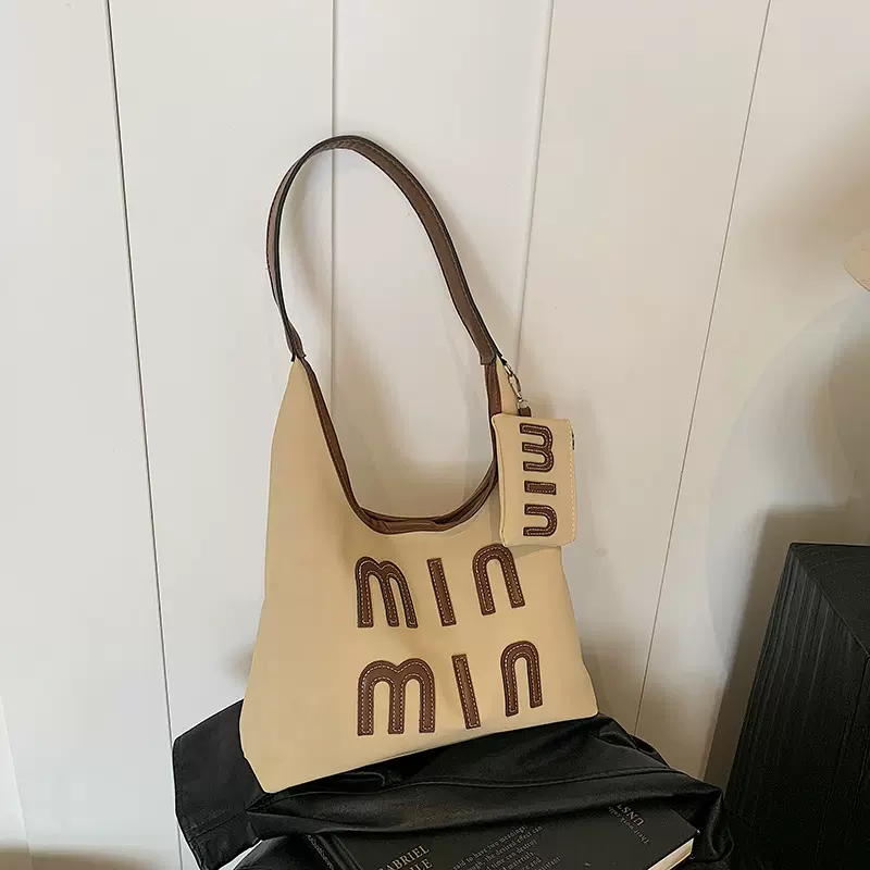 冬季包包女大容量托特包2024新款小众设计高级感大学生单肩通勤包