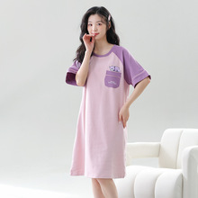 2025�ļ��¿�˯��Ůȫ�ޱ��������ͷ˯ȹ�ɰ���Ůʿ�Ҿӷ�ȹ����