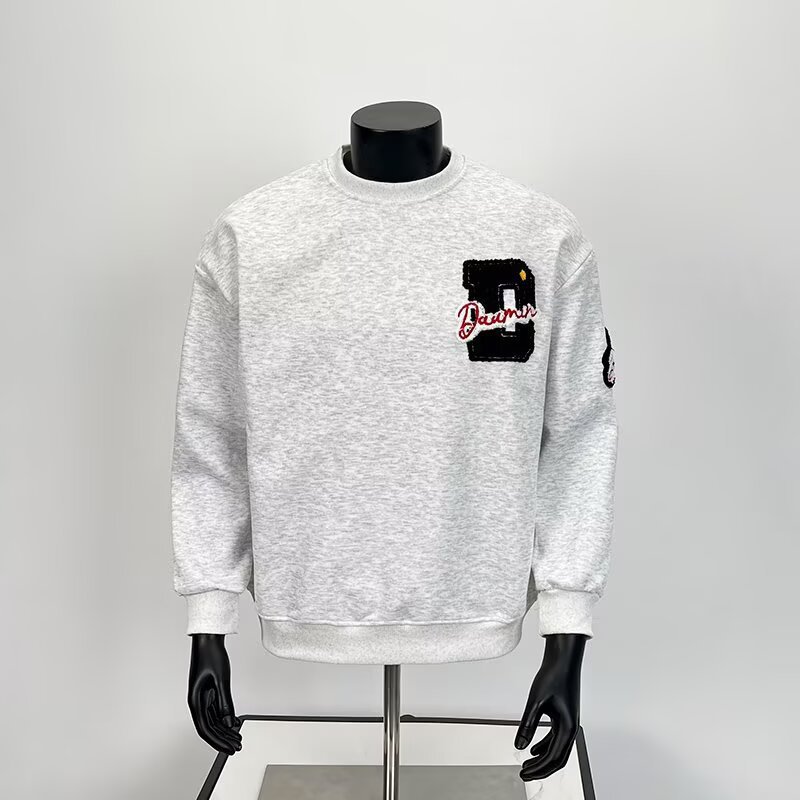 Versatile Cartoon Creative Printed Round Neck Hoodie With A Lazy And Loose Top Design_voghion.com