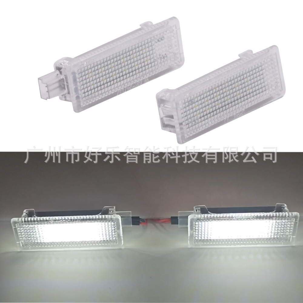 Cross-border special for BMW E60 LED license plate lights, transparent license plate lights, car modification and repair parts
