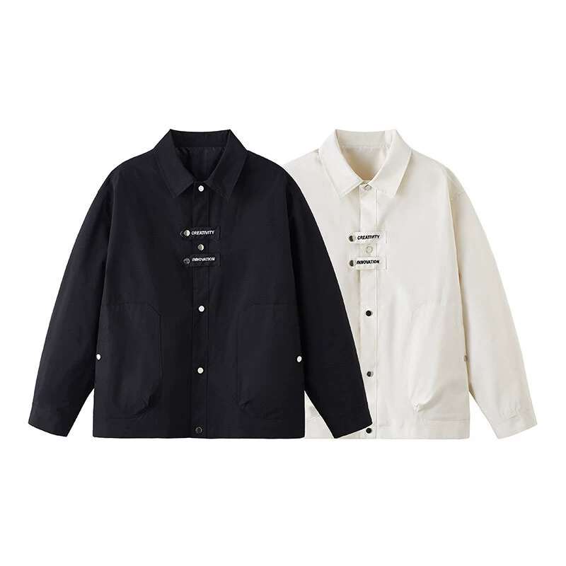 Jacket, men's warm jeans, 2023 collection, oversize