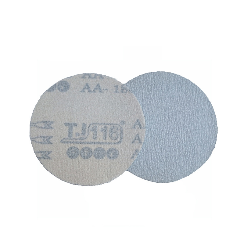 涂层白砂干磨砂纸片3寸75mm 植绒砂纸片 拉绒片 圆盘砂纸干磨砂纸