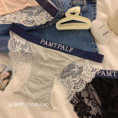 European and American sports style women's underwear low waist lace edge cotton girl pure cotton crotch breathable sexy underwear women