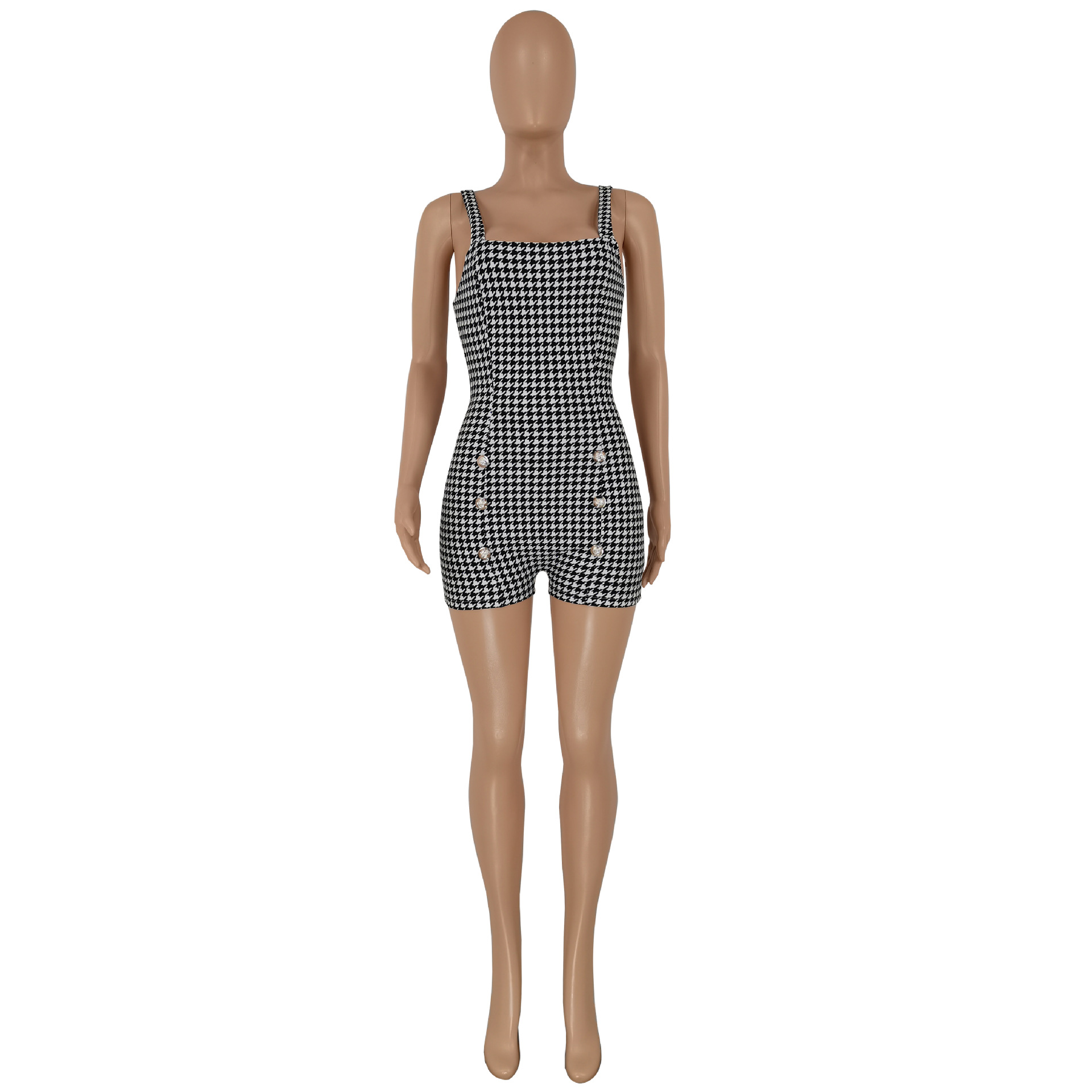 Women Clothing Swallow Fabric Slim Fit Romper Women Clothing