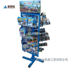 金属铁质商超陈列展示架 商用店铺货架广告展览器材 夏季适用