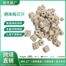 东南亚爆款纳米石英球细菌屋鱼缸过滤材料净水培养细菌环滤材批发