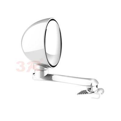 Large field of view rear view auxiliary mirror Mirror, Small Round Mirror in Front of - white-left-mirror-1-piece-left-rearview-mirror-3r-094