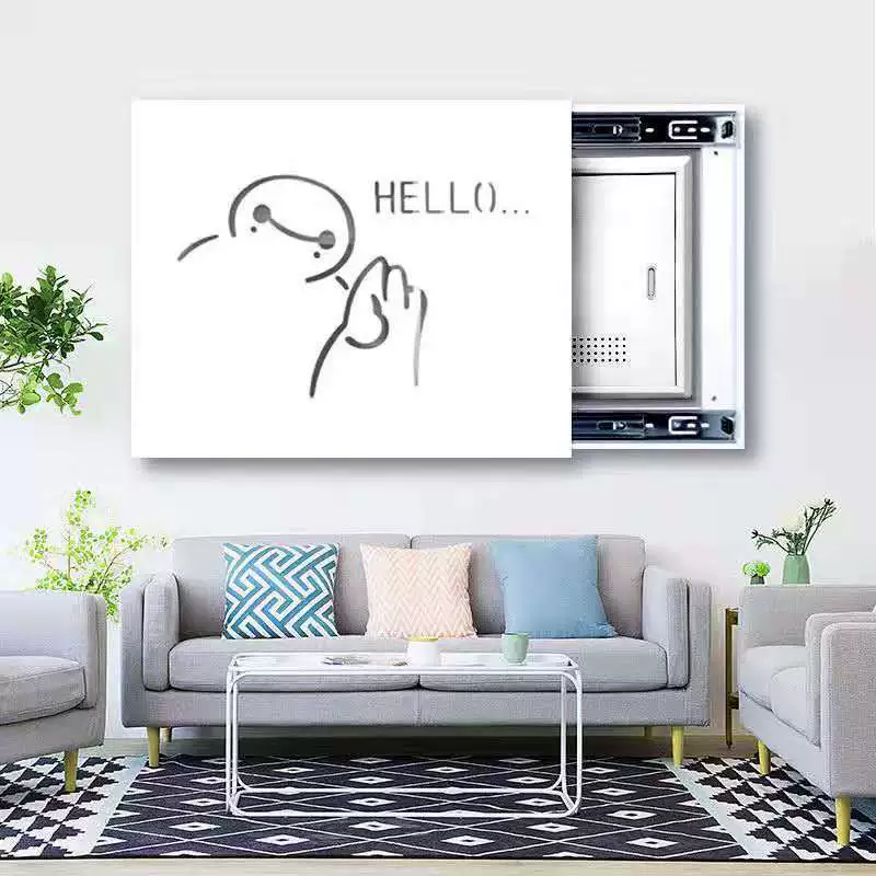 White board electric meter box decorative painting switch box shielding box distribution box network cable box multimedia power switch decoration