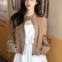 韩国立领秋季美式外套