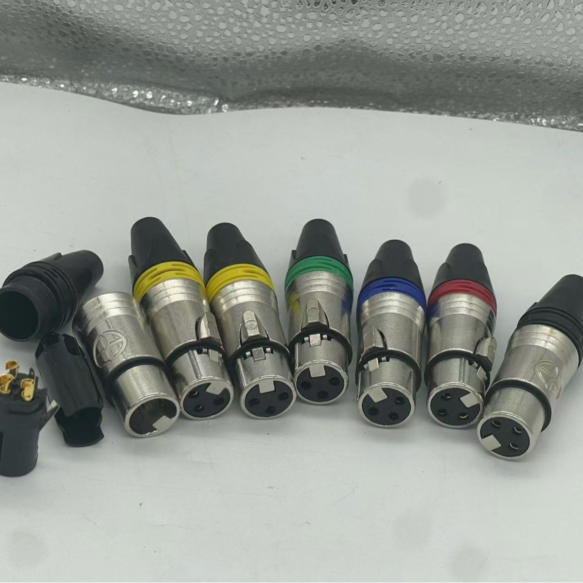 厂家全系列卡侬头 麦克风话筒卡农头 三芯四芯卡农公母头