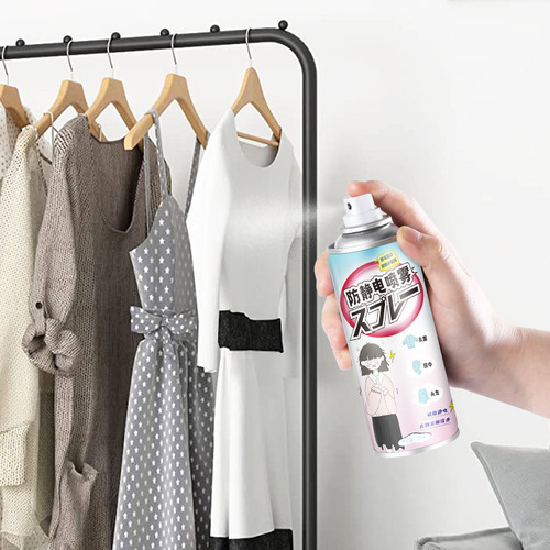 Global warehouse anti-static spray hair anti-static clothing sweater long-lasting anti-static wrinkle remover softener to remove static