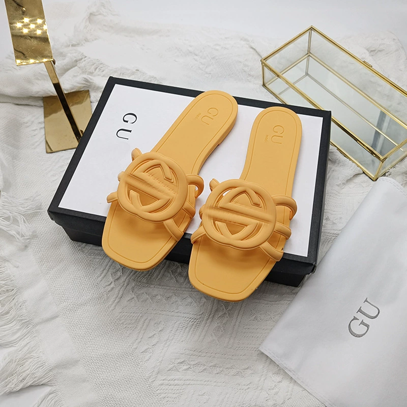 Летние тапочки, обувь, слайды, европейский стиль, опт