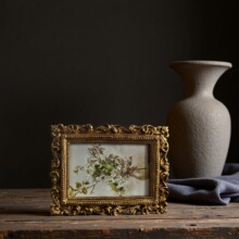 相框客厅卧室玄关装饰画工艺品法式画框跨境欧式专用高级感挂画